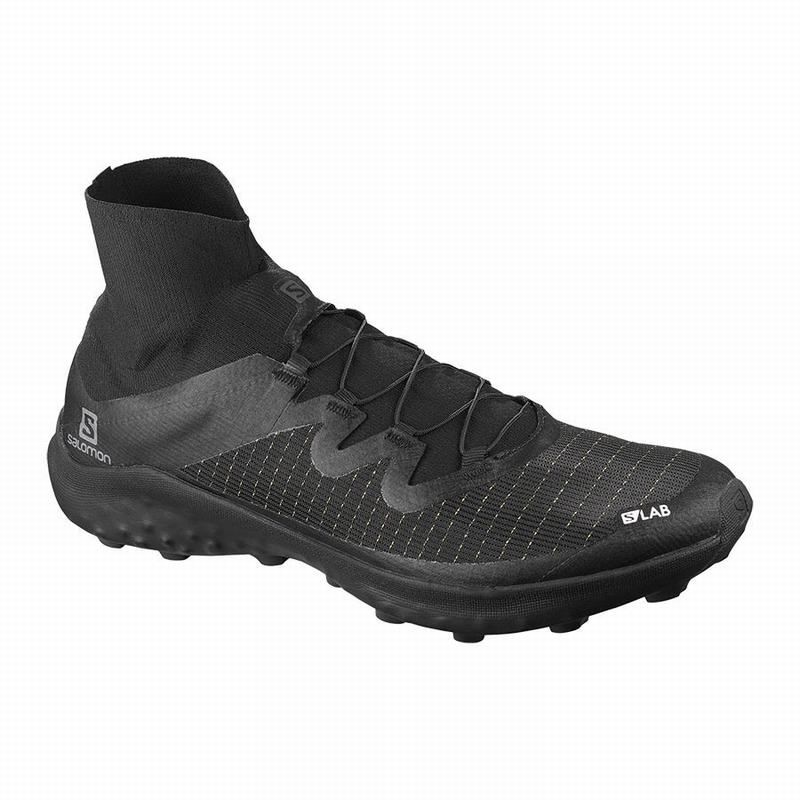 Zapatillas Trail Running Salomon Hombre Negras / Blancas - Salomon Argentina S/LAB CROSS ,572864-XSL